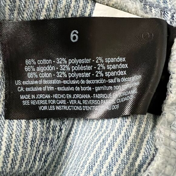 🆕 Gloria Vanderbilt Amanda Denim Bermuda Shorts size 6 - Picture 9 of 10